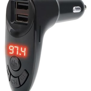 Manhattan Sound Science Bluetooth FM Transmitter with 2