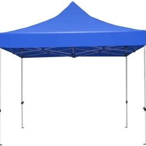 Unique 3X3 Polyester Gazebo(Blue)