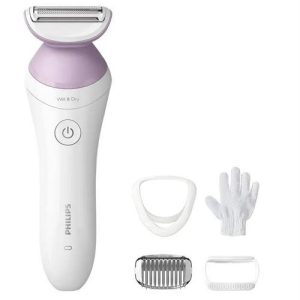 Philips Cordless Lady Wet & Dry Shaver 6000 Pink Includes