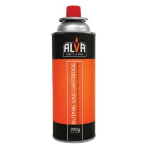 Alva 220g Butane Gas for Alva Stoves CCR101 and CCR102
