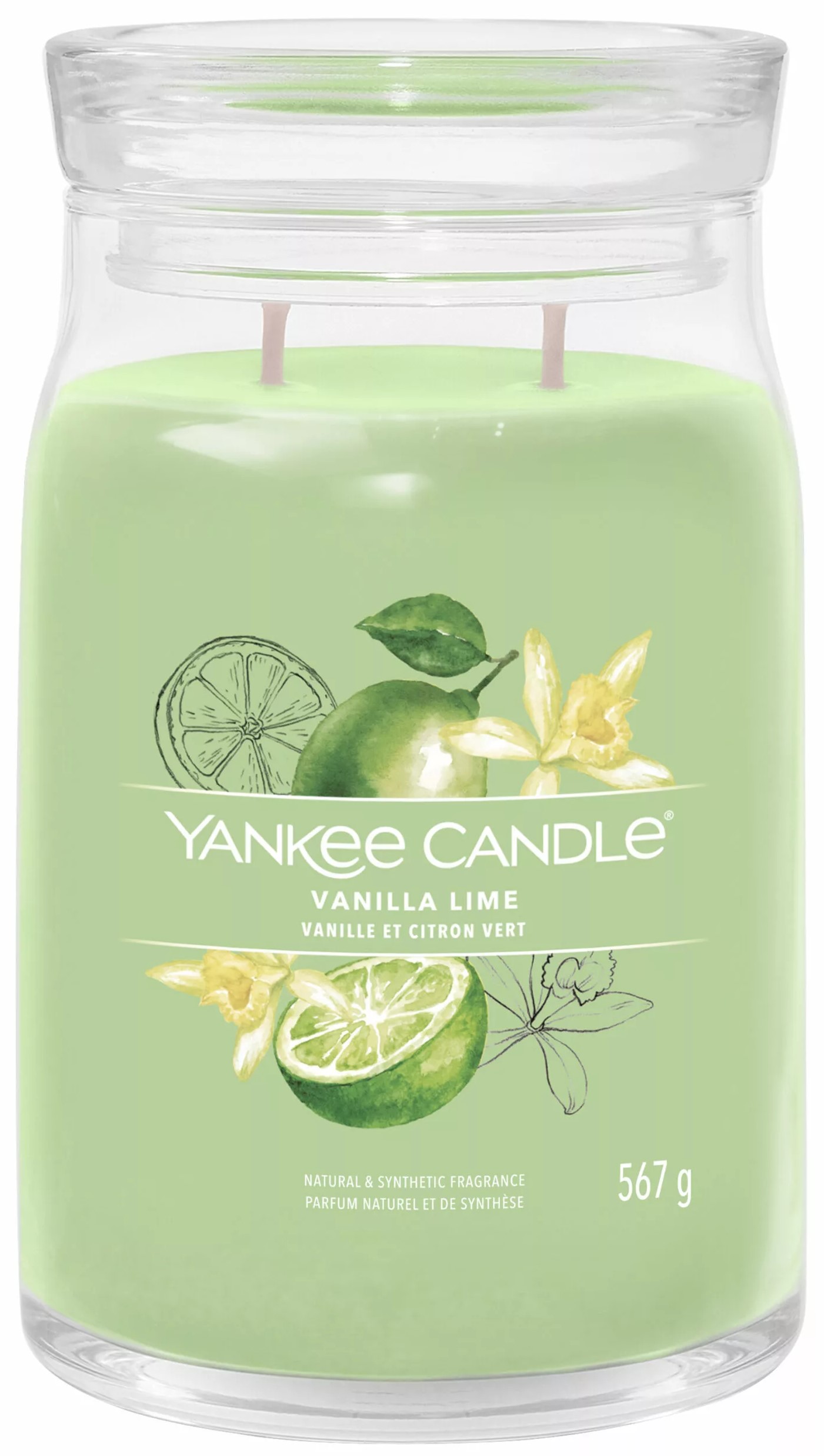 Yankee Candle Vanilla lime Signature Large Jar