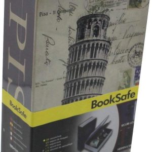 HOMESAFE PAPERBACK METAL BOOK SAFE PISA
