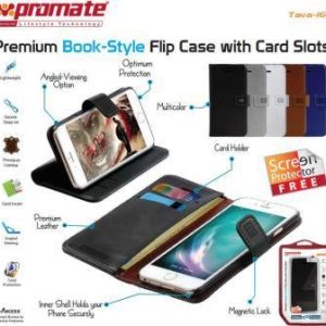 Promate Tava-i6 Premium Book-Style Flip