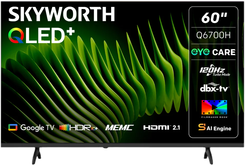Skyworth 60 Inch Q6700H QLED Google TV
