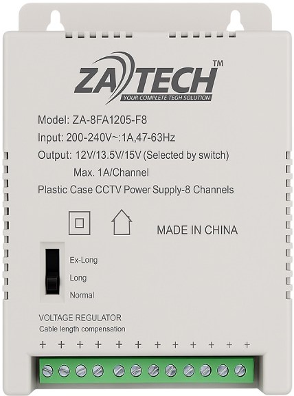 Securnix 8 Channels CCTV Power Supply Unit